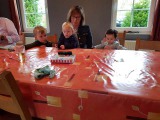 In huisje