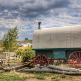 Sheepwagon van Susan