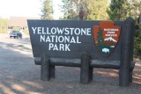 Toegangsbord Yellowstone