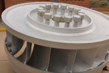 Turbine wiel uit de Flaming dam