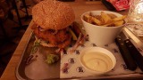 Burger and beer