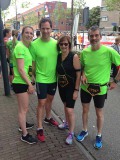 Voor de start van de Vestingloop