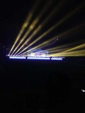 Lichtshow in Stadion