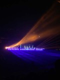 Lichtshow in Stadion