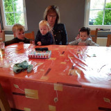 In huisje