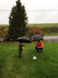 Zondag morgen nog meer regen