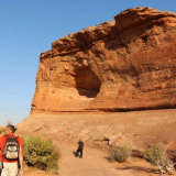 Onderweg naar Delicate Arch