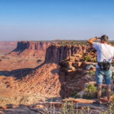 Uitzicht over Canyon Lands