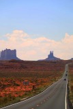 On the road to monument valley