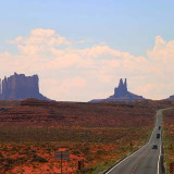 On the road to monument valley