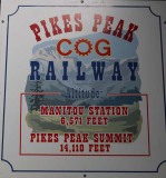 Pikes Peak sign