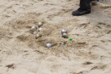 Wedstrijd in los zand