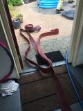 BBQ brandje met gasfles