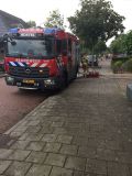 BBQ brandje met gasfles