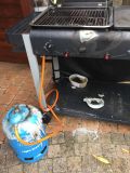 BBQ brandje met gasfles