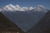 Uitzicht naar Lukla