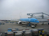 KLM Boeing op Schiphol