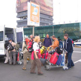 Transfer bus naar hotel