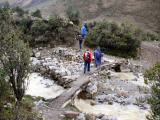 Richting Cruzpata via Inca trail