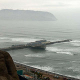 Rosa Nautica Restaurant op pier in Miraflores district - Lima, Peru