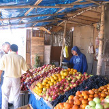 Fruitstalletje langs te weg