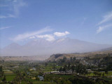 Vulkaan Misti in Arequipa