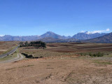 Uitzicht over de Andes