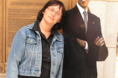 Carla met haar vriend