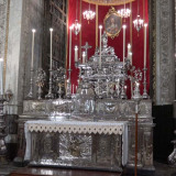 Kathedraal Palermo zilveren altaar van Santa Rosalia kapel