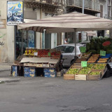 Fruit stalletje ergens in de stad