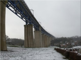 Spoor viaduct bij Moresnet